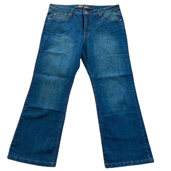 Bill Blass Stretch Boot Cut Denim Jeans Size 16 NWOT - Picture 16 of 16